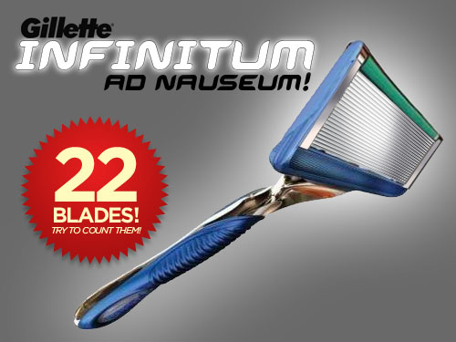 22 Blade Razor!