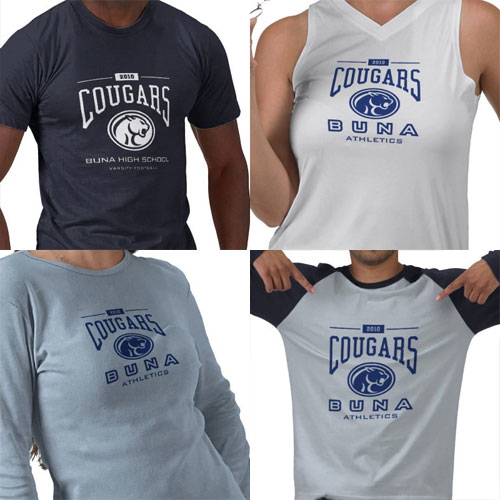 Buna High School T-Shirt Designs