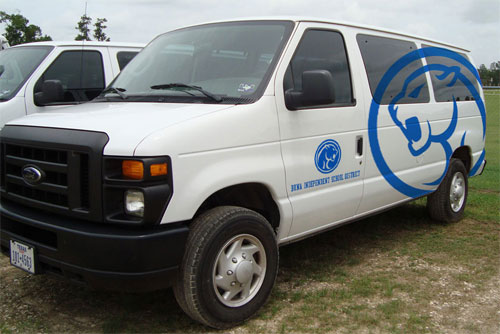 Buna Independent School District Vans