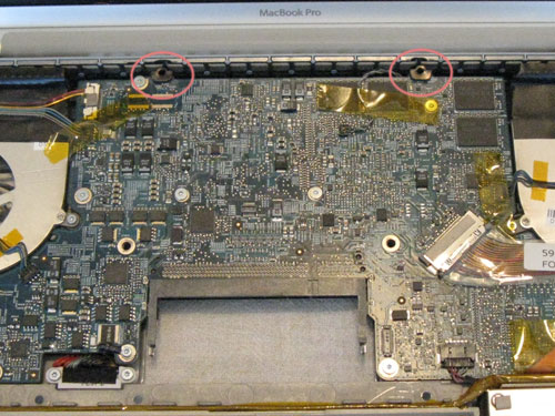 2006 macbook pro logic board