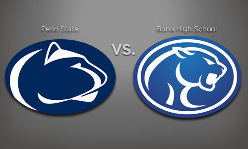 Penn State Nittany Lion vs. Buna H.S. Cougar